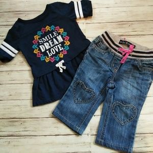 Girl's matching outfit